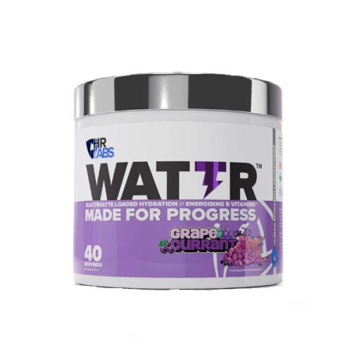 {Aisle K} HR Labs | Wattr- Grape Currant | 1 x 320g