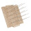 1Set Portable Wooden Crochet Pattern Blocking Board with Pins Brown 1