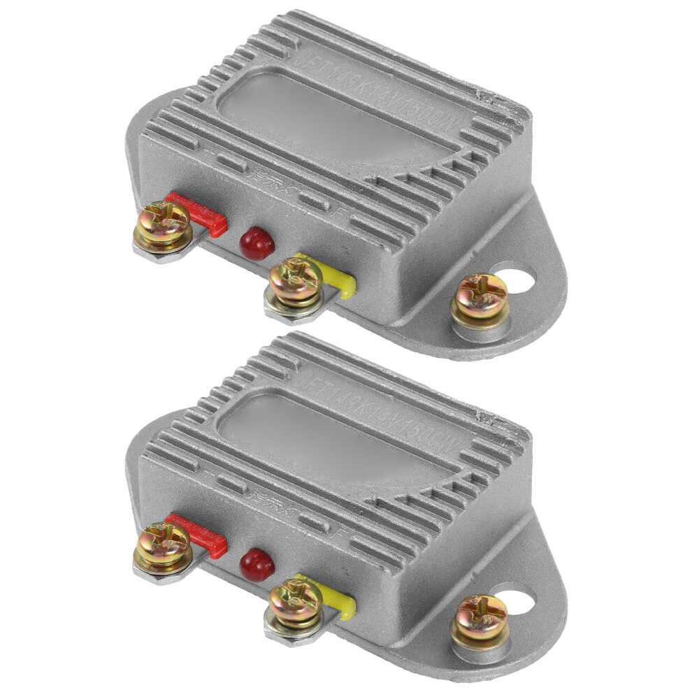 2Pcs Iron Voltage Regulator Controller For Car Generator Stable Output 3751527976473