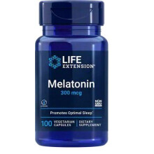 Life Extension, Melatonin, 300 mcg, 100 pflanzliche Kapseln