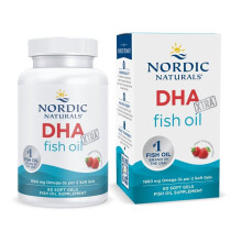 {Aisle K} Nordic Naturals | DHA Xtra- 1660mg Strawberry | 1 x 60 softgels