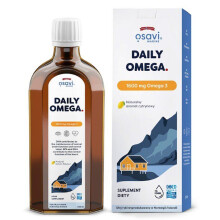 Osavi Daily Omega Marine 1600 mg Omega 3 250 ml aromat cytrynowy