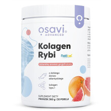 Osavi Kolagen Rybi NatiCol z Dzikiego Dorsza 360 g o smaku grejpfrutowym