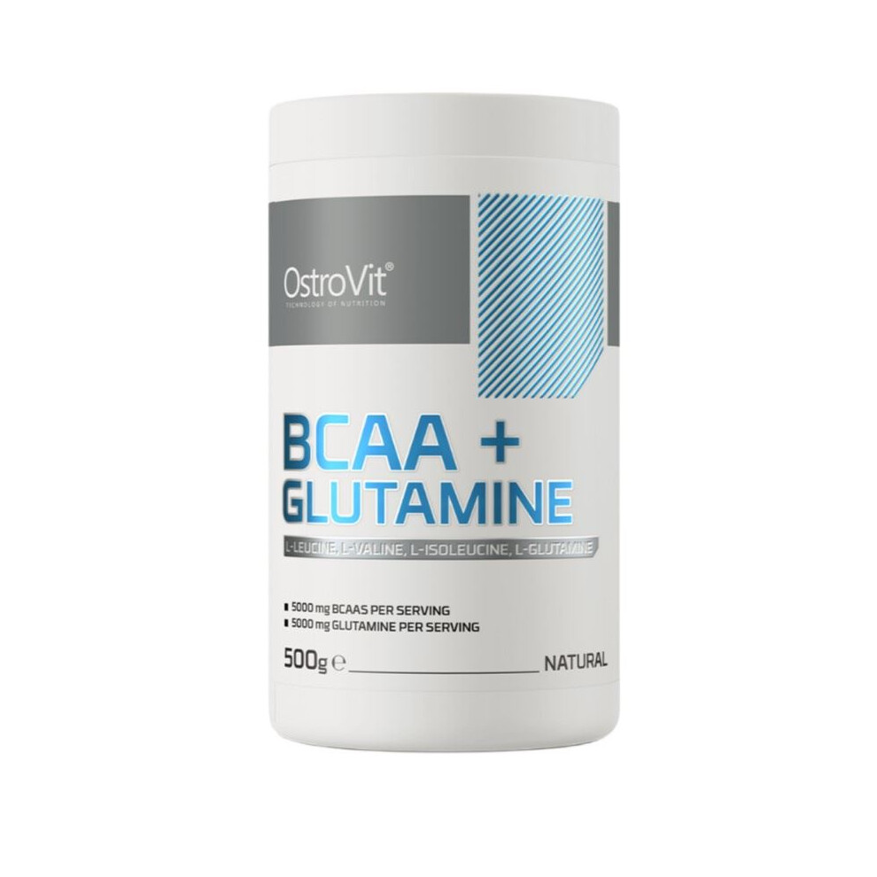 {Aisle K} OstroVit | BCAA + Glutamine- Natural | 1 x 500g