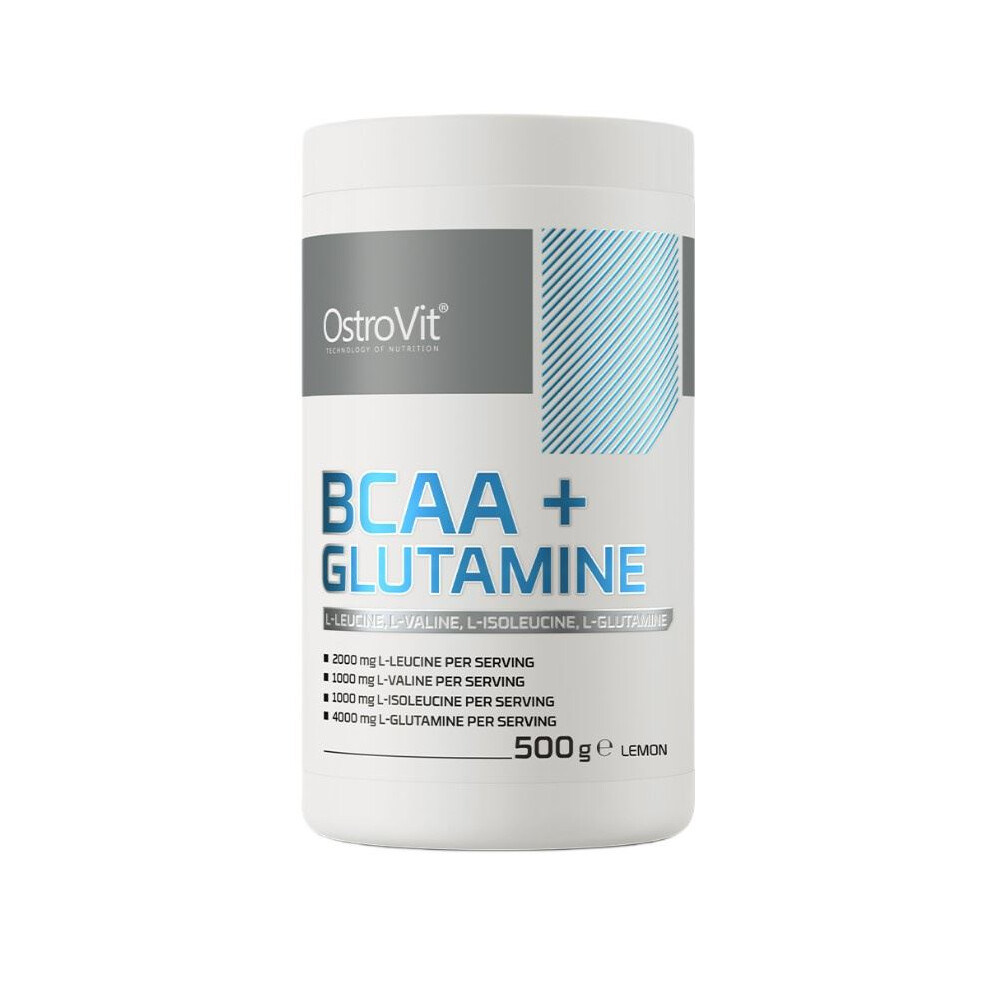 {Aisle K} OstroVit | BCAA + Glutamine- Lemon | 1 x 500g