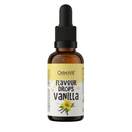 {Aisle E} OstroVit | Flavour Drops- Vanilla | 1 x 30ml