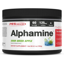 Alphamine, Sour Green Apple - 225 Grams