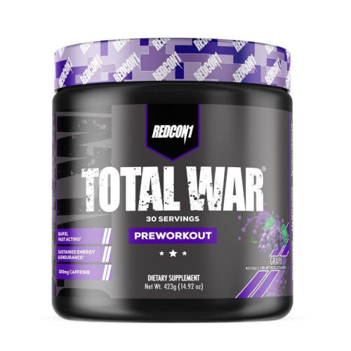Total War - Preworkout, Grape - 423 Grams