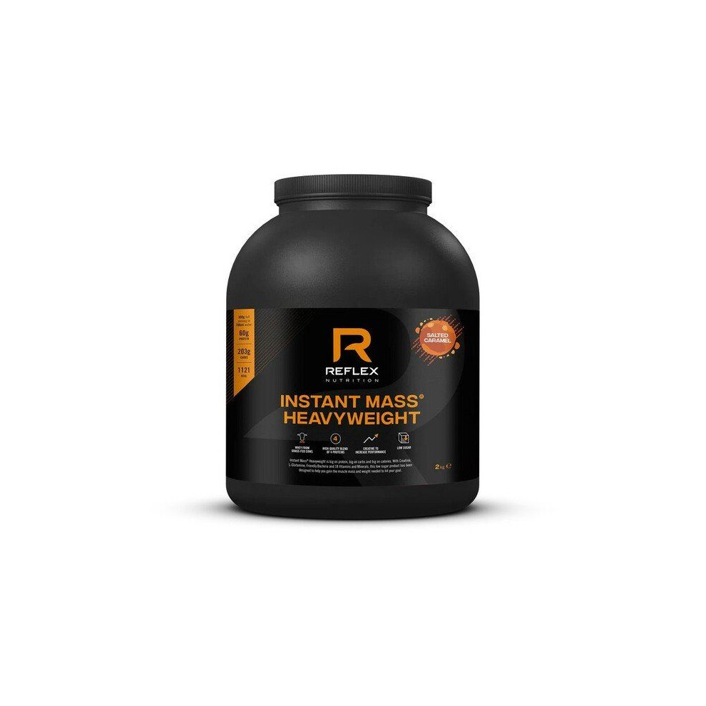 {Aisle K} Reflex Nutrition | Instant Mass Heavyweight- Salted Caramel | 1 x 2000g