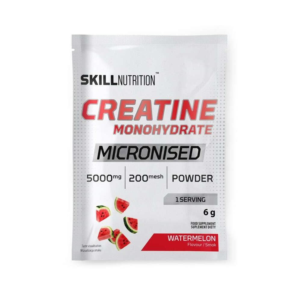 {Aisle K} Skill Nutrition | Micronised Creatine Monohydrate- Watermelon | 1 x 6g