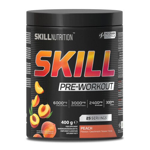 {Aisle K} Skill Nutrition | Skill Pre-Workout- Peach | 1 x 400g