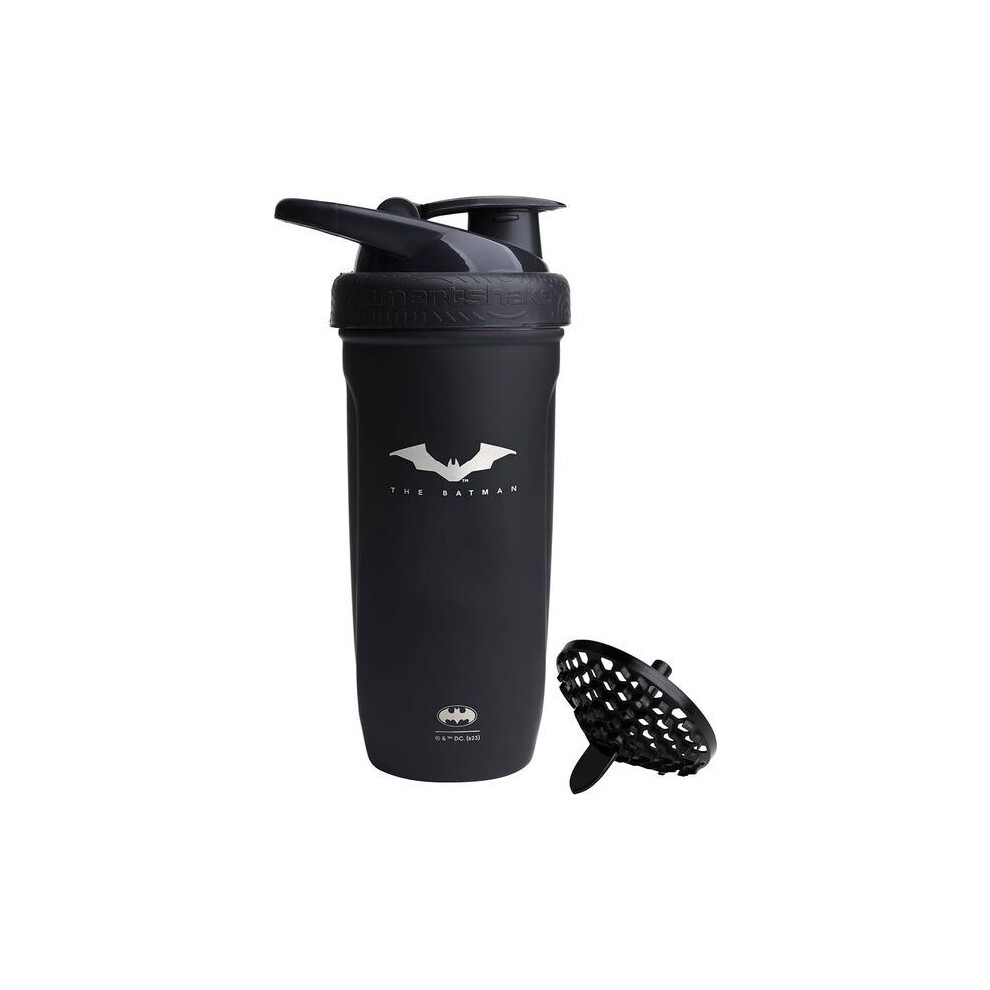 Smartshake Reforce Stainless Steel Dc Comics Shaker Bottle - 900 Ml - Batman - Image 3