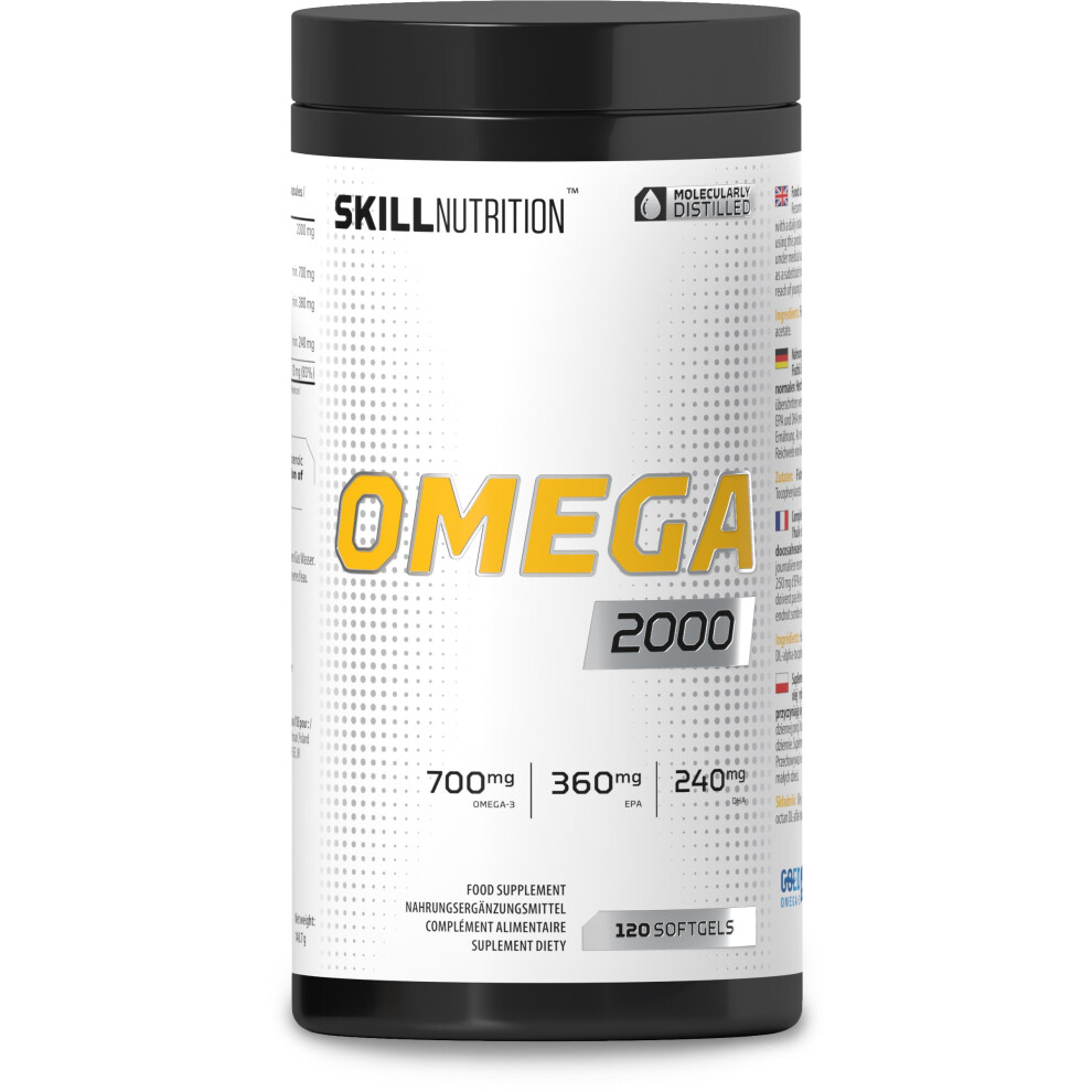 {Aisle K} Skill Nutrition | Omega 2000 | 1 x 120 softgels