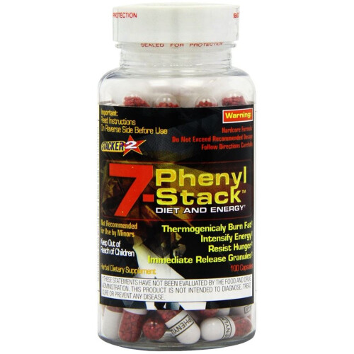 Stacker 2 7-phenyl Stack - 100 Caps (ean 878114000878)