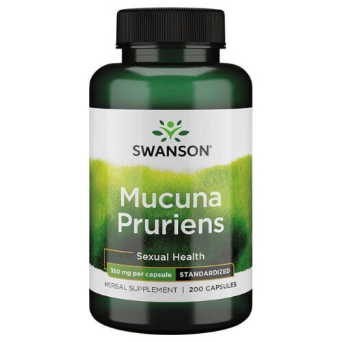 Swanson Mucuna Pruriens Extract 350 mg - 200 Capsules