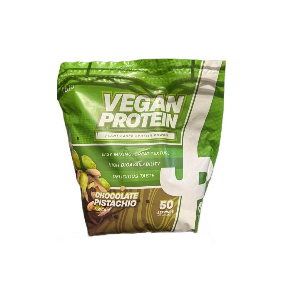 {Aisle K} Trained by JP | Vegan Protein- Chocolate Pistachio | 1 x 2000g