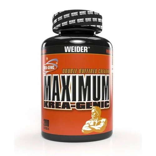 Creatina, Maximum Krea-Genic, 200 capsule