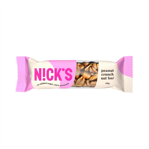 Nick's Nut Bar Crunch Peanut 40g
