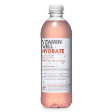 {Aisle O} Vitamin Well | Vitamin Water - Hydrate Rhubarb and Strawberry | 1 x 500ml