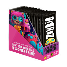 {Aisle D} Zombie Bars | Zombie Fruit Snack Bars - Blackberry Death | 1 x 25g