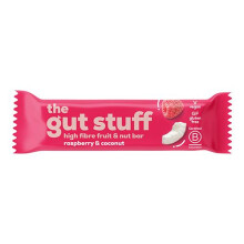 {Aisle D} The Gut Stuff | Raspberry & Coconut High Fibre Fruit & Nut Bar | 1 x 35g