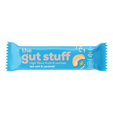 {Aisle D} The Gut Stuff | Sea Salt & Caramel High Fibre Fruit & Nut Bar | 1 x 35g