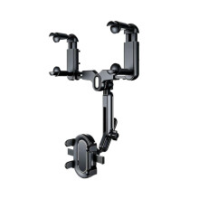 Phone Mount for Car, 360 Rotatable and Retractable Car Phone Holder Mount Free Adjustment Rear View Mirror Phone Holder