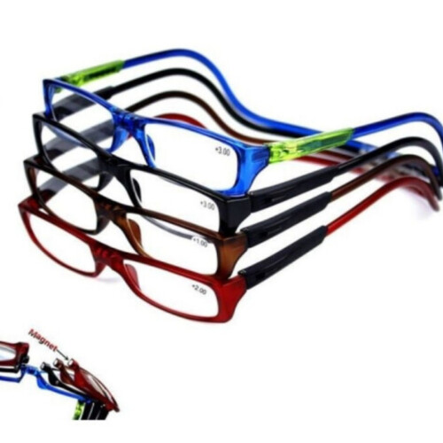 +2.5 Two-tone magnetic reading glasses (4 pairs) 1
