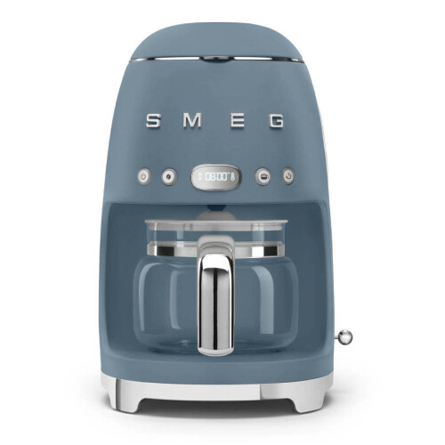 Smeg (Storm Blue) Smeg DCF02 Drip Filter Coffee Machine -  Matte Colour - Free Gift RRP 20! 2