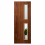 Premdor Pre-Finished Walnut 2L Side Clear Glazed FD30 Fire Door 1