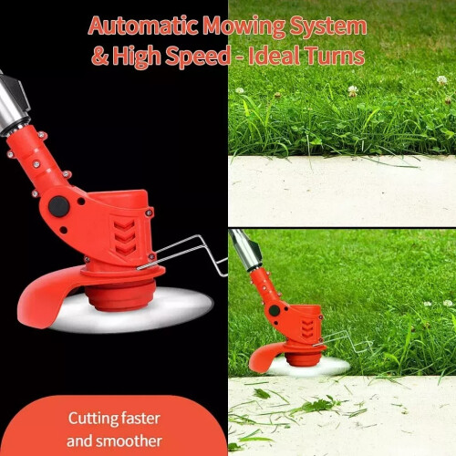 12V Cordless Grass Trimmer Strimmer 2 Battery 2