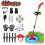 12V Cordless Grass Trimmer Strimmer 2 Battery 9