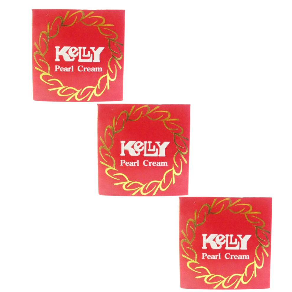 (PACK OF 3) Kelly Pearl Beauty Moisturizing Cream Hydrating & Skin Formula for Soft, Smooth & Radiant Skin