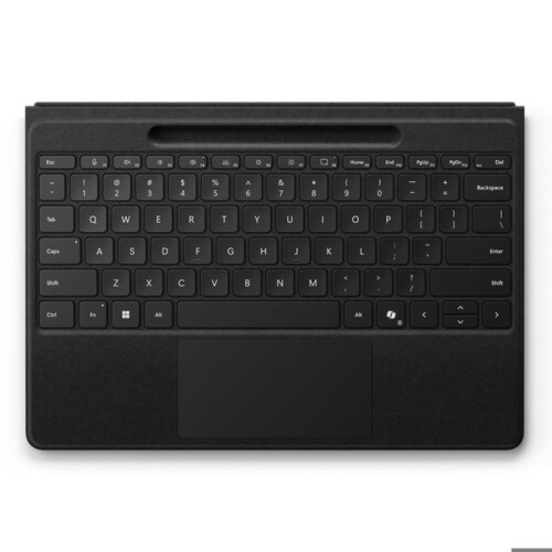 Microsoft Microsoft SURFACE COPILOT+ Zwart Spaans Qwerty toetsenbord