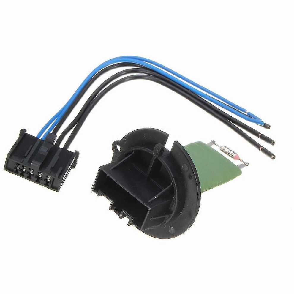Compatible With 206 307 C3 Xsara Blower/Heater Motor Resistor+Wiring Line 6450Jp 6445Zl 6445Kl Qeyn 9409267296675