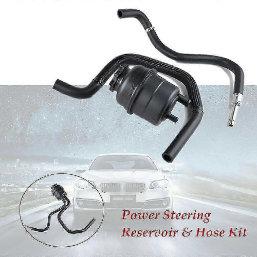 Compatible With BMW E46 E36 Power Steering Fluid Tank and Hose Replacement Part - QEYN 2