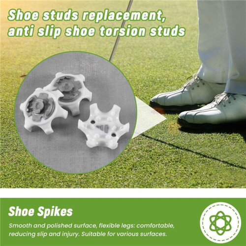 14 St Golfsko Spike Replacement Cleat Twist Screw Studs Anti Slip 2