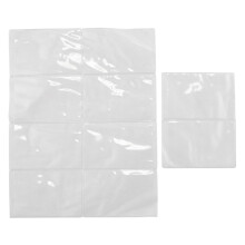 10Pcs Soft Clear Plastic Card Sleeves Protectors, for ID Cards, Band Cards, etc.