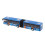 Children'S Diecast Model Fordon Shuttle Buss Billeksaker Små Baby Pull Back-Leksaker Blå 8