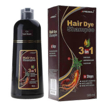 (Dark brown) Hair Color Shampoo Hair Dye Shampoo Colors Hair in Minutes for Women and Men