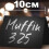 Acrylic Chalkboard Sign Black L/A/Large Shape 5