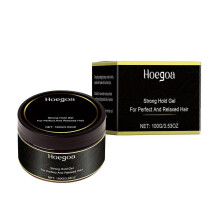 Hoegoa Hair Styling Gel Lazy Hair Curly Hair Type Moisturizing Curing Natural Refreshing Styling Gel