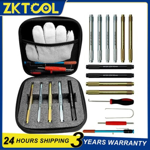 16PC Wheel Stud Alignment Pin Steel Alloy Fixing Positioning Pin Guide Tool