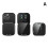 (Black) Touch-Screen Mobile Phone Mini Small Mobile Phone Flip Folding Pocket Function 2