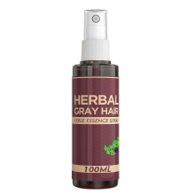 (Bagged) Herbal Grey Hair Spray Quick Effect Gentle Natural Herbal Remove Grey Hair S07