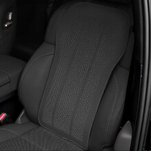 (Black) Car Seat Cushion With Back Support Pillow Wear-Resistant Soft Easy To Instal