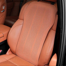 (Orange) Car Seat Cushion With Back Support Pillow Wear-Resistant Soft Easy To Instal