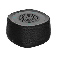 (Black) Mini White Noise Bluetooth Speaker Sleep Aid Speaker Breathing Light Rgb