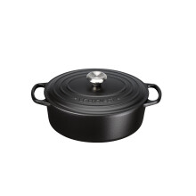 Le Creuset Signature Bräter oval 29 cm schwarz