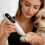 Display Panel Pet pruner Fast Charging Wide Cutter Design-White 5